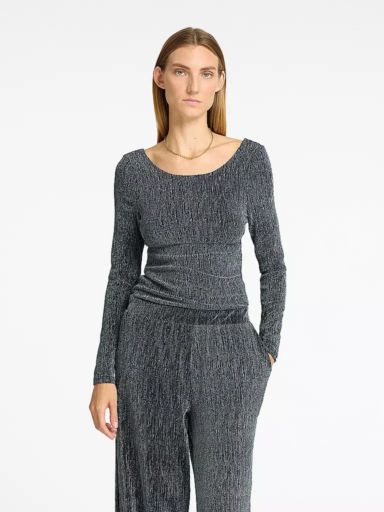 SELECTED FEMME Langarmshirt SLFANITA schwarz
