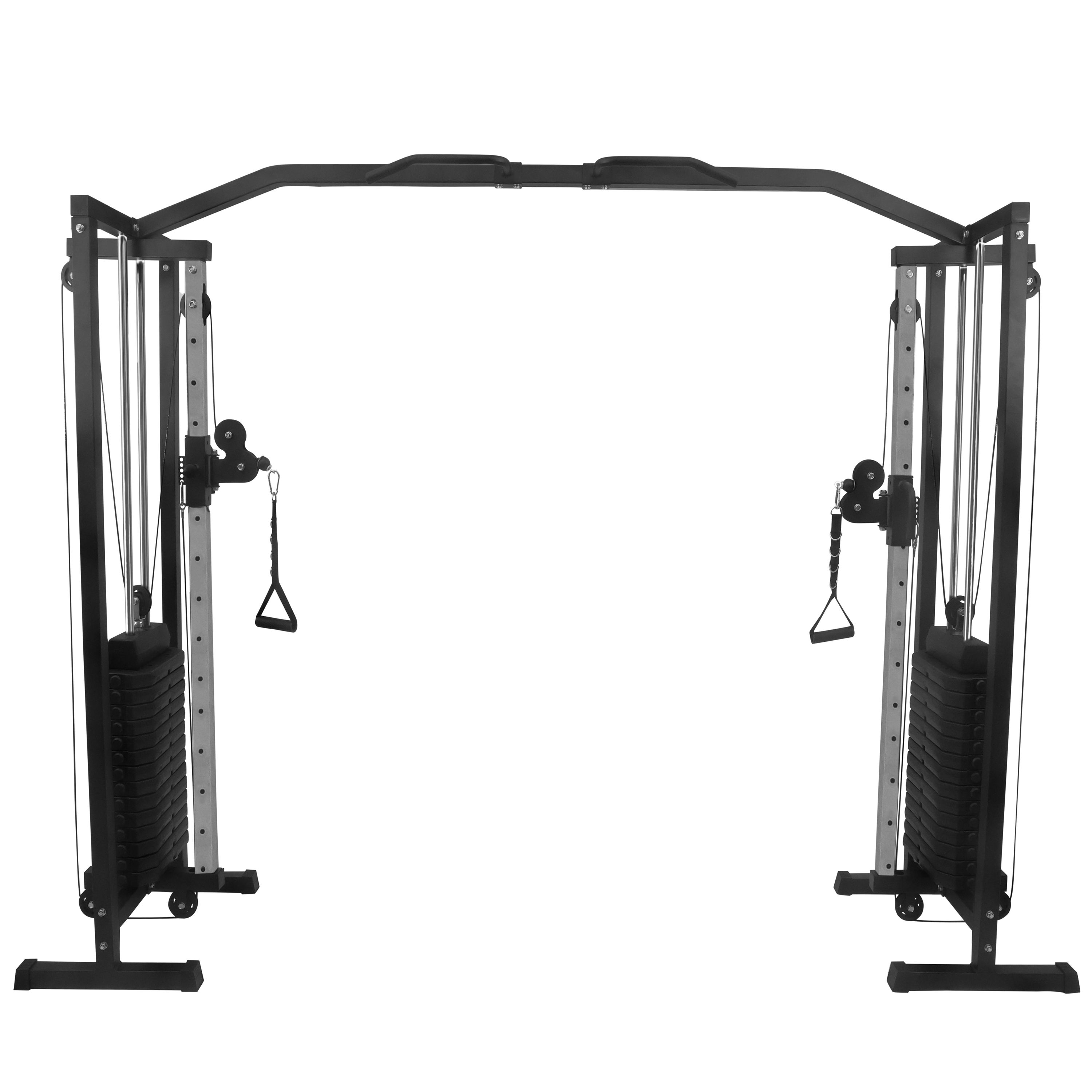Kabelzugstation 298 x 216 cm schwarz 2 x 81 kg