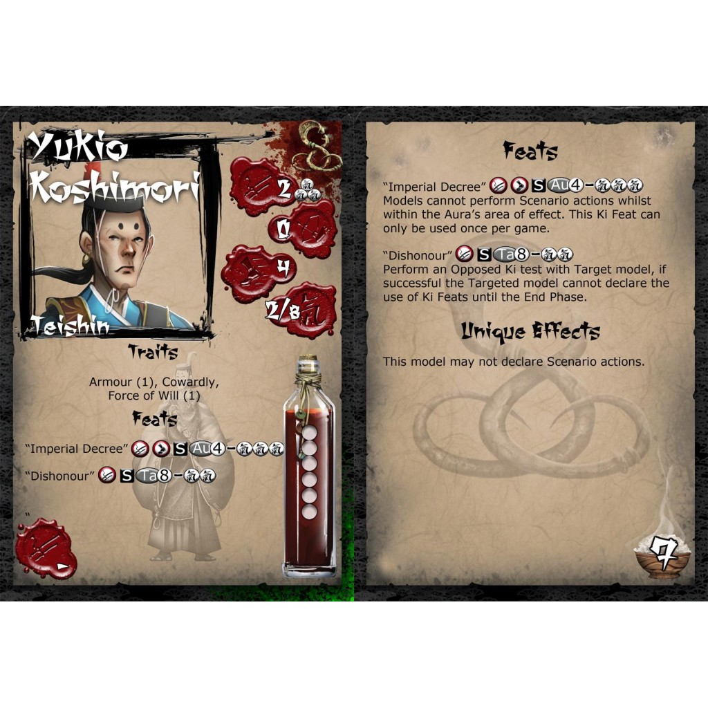 Bushido - Multi Factions - Yukio Koshimori, Imperial Envoy