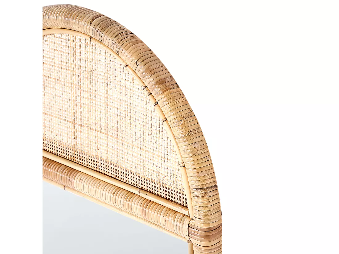 Miroir sur pied BARGES 150 cm Rotin Naturel