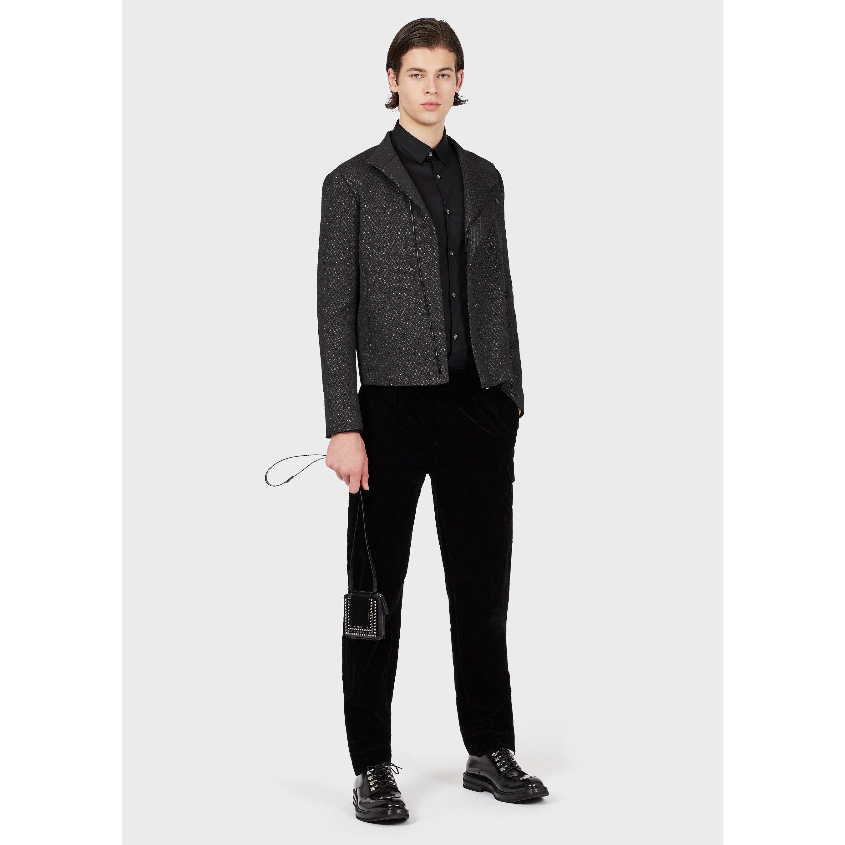 Emporio Armani Diagonal Zip Jacket