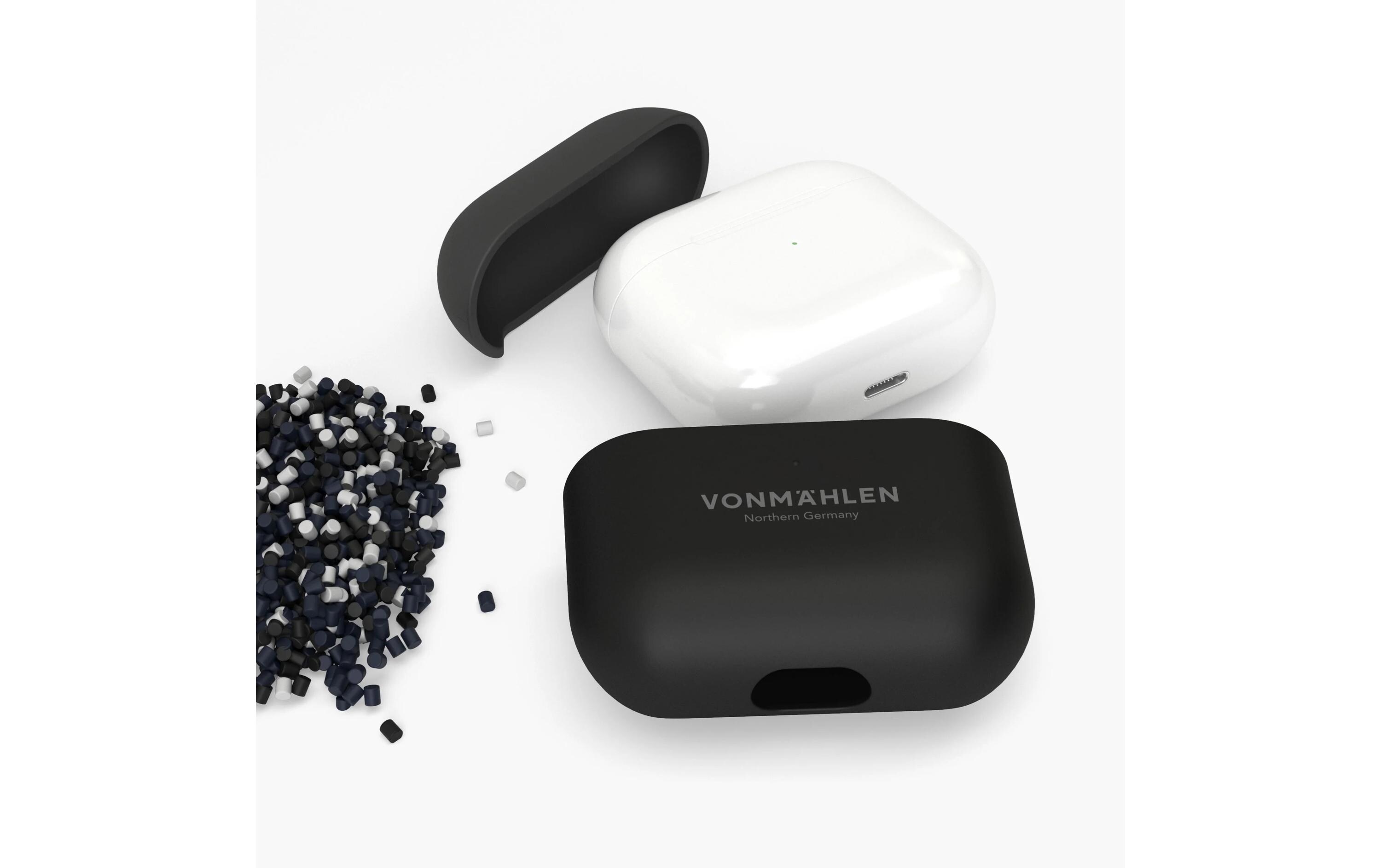 Transportcase Thin AirPods 4 SchwarzSchlanke und schützende Hülle für AirPods 4th Generation