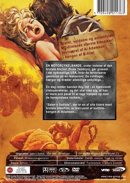 Satan's Sadists - DVD