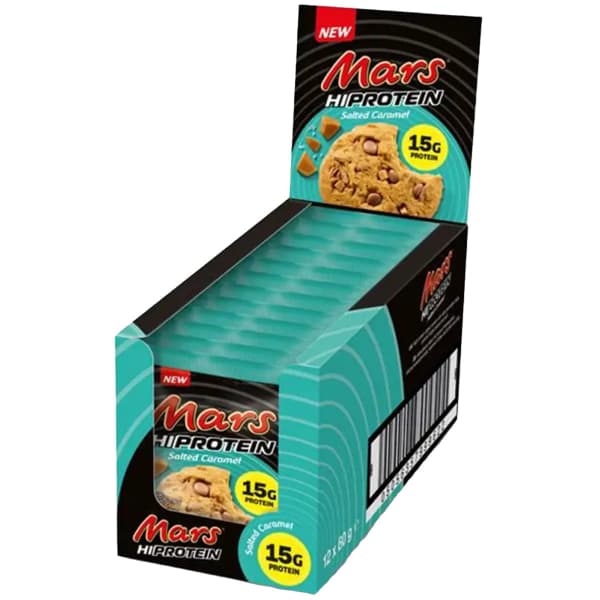 Barres énergétiques MARS PROTEIN MARS HIGH PROTEIN COOKIE SALTED CARAMEL X12 UNICOLORE