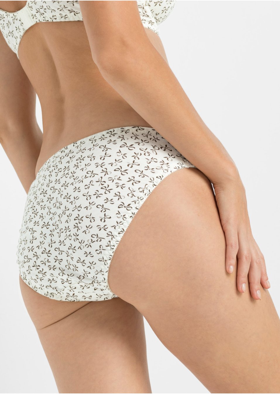 Lot de 3 slips à imprimé féminin