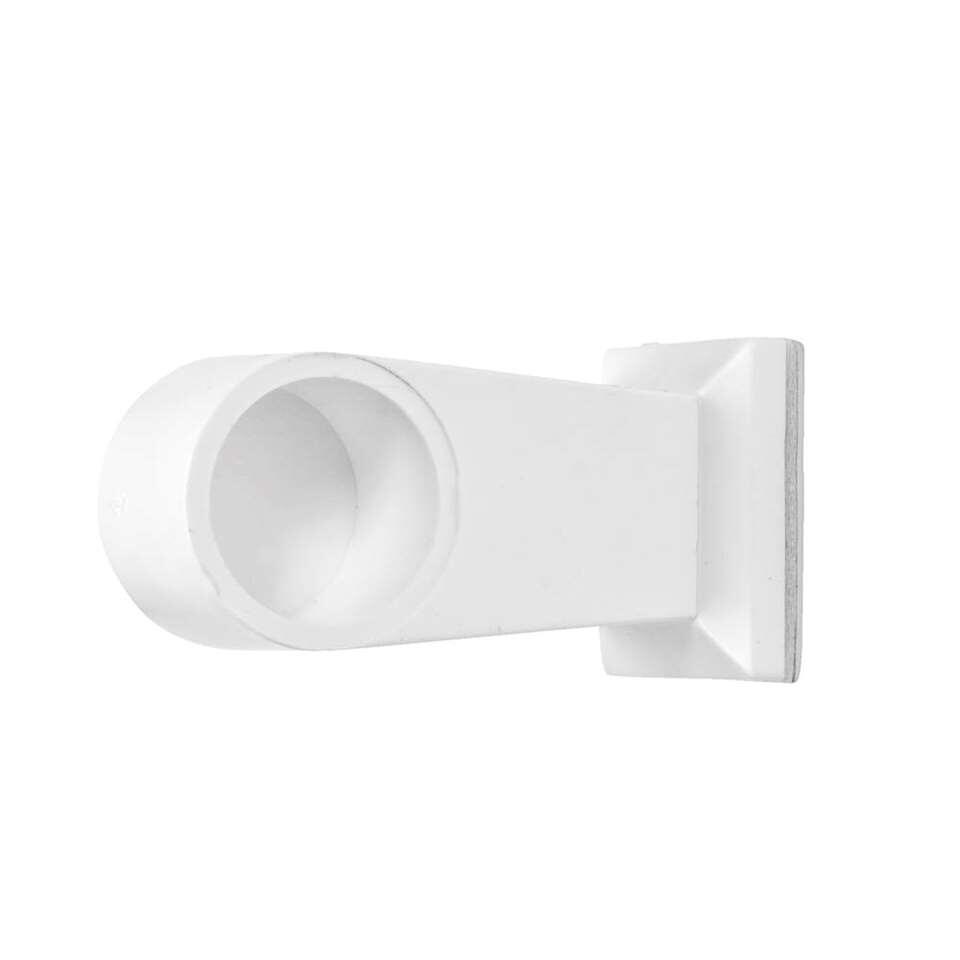 2 steunen op de dag Ø13 mm - wit