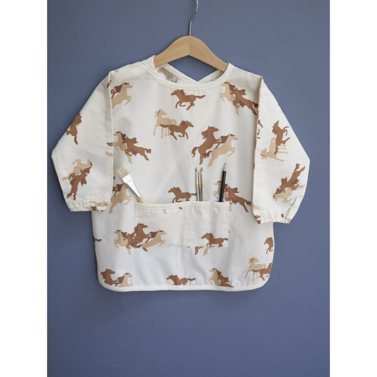 Fabelab Craft Smock - Wild at Heart Print multi