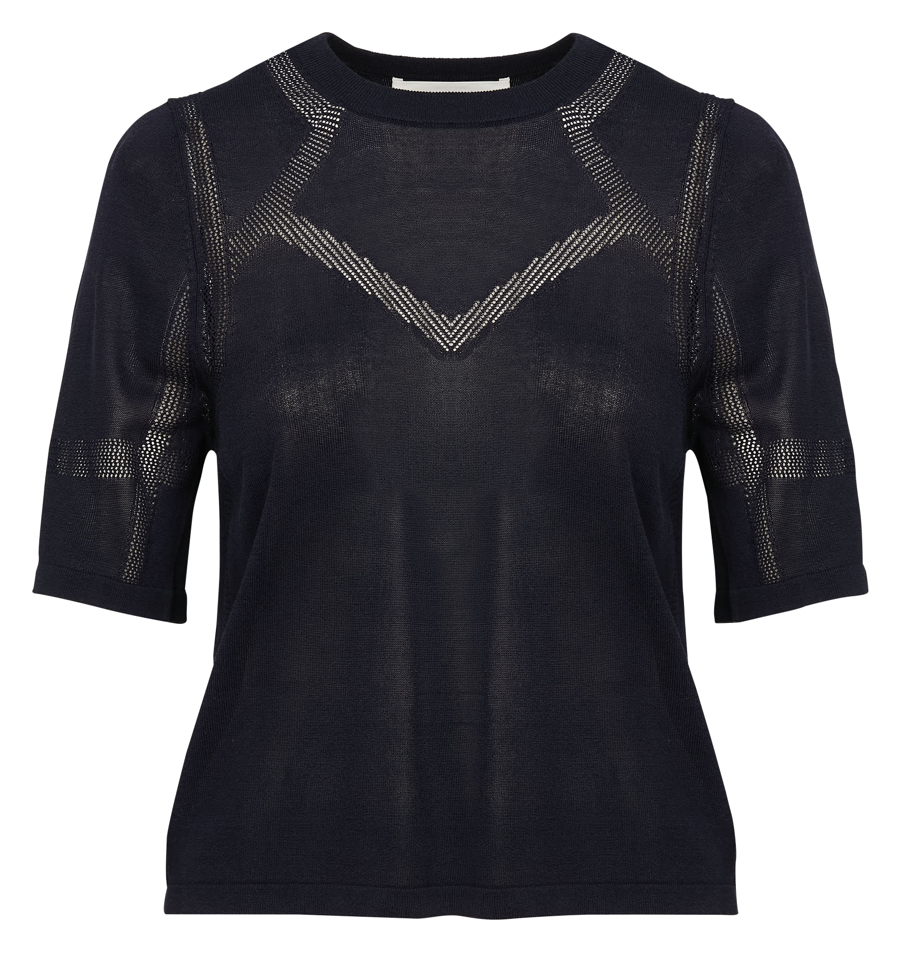 SCIRA - Pull col rond| Bleu