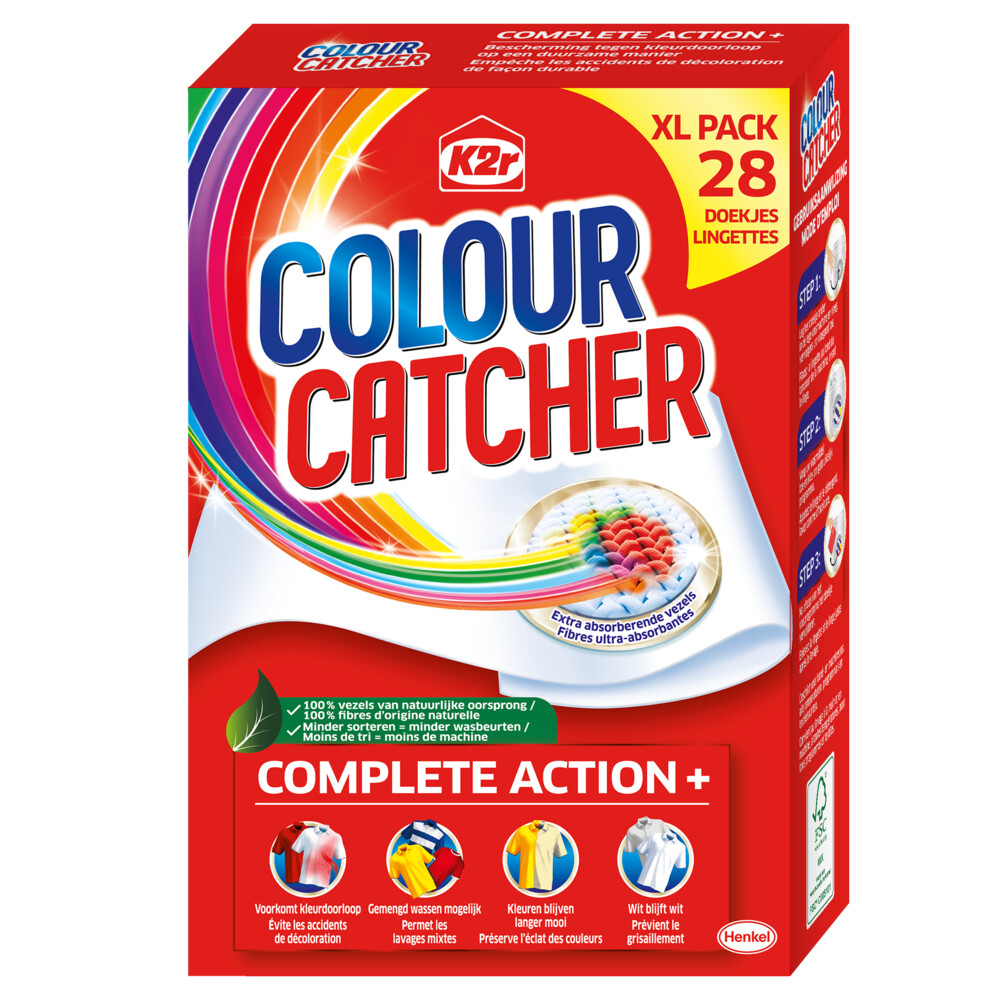 K2R Colour Catcher Doekjes28 stuks