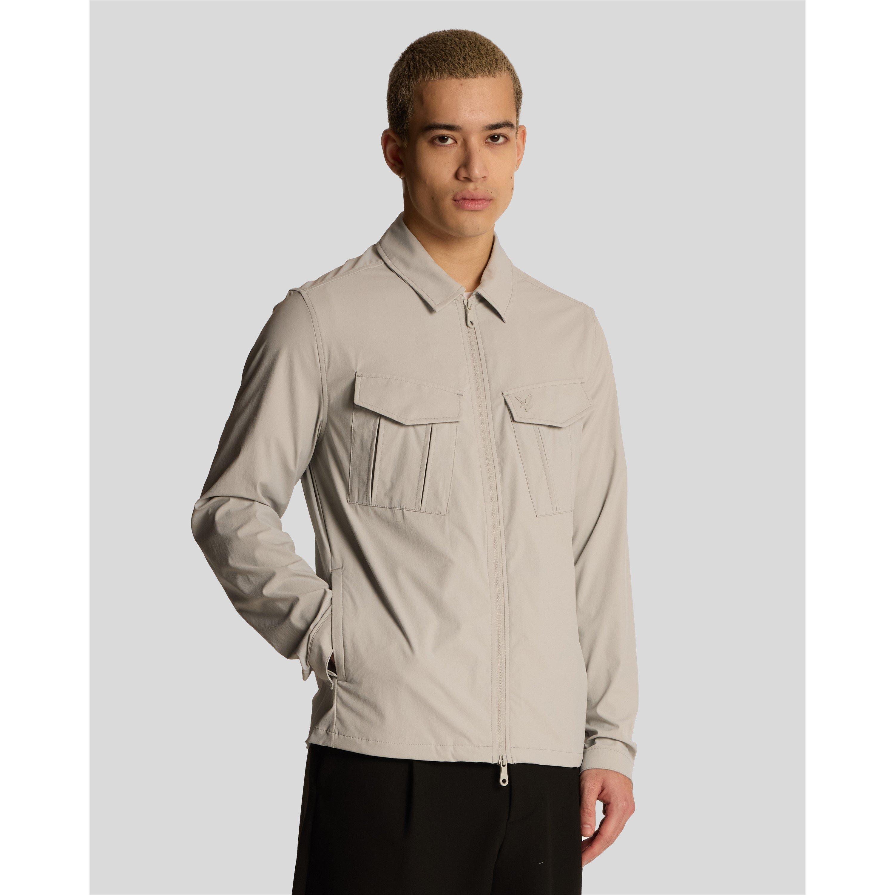 Lyle and Scott Pckt Overshirt Sn54