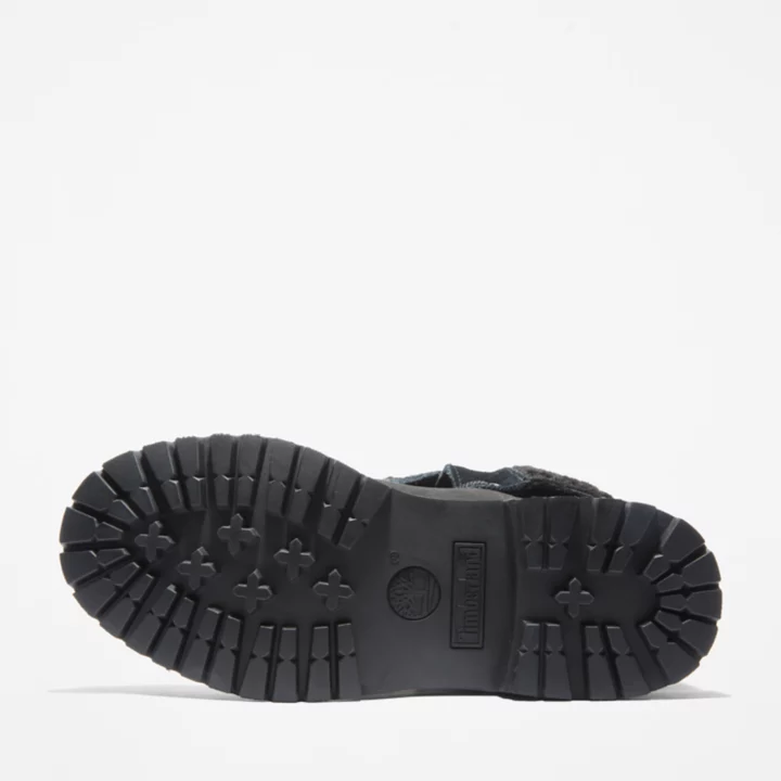 Bottine à revers Timberland Authentics imperméable pour femme en noir