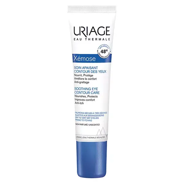 Uriage Xémose Cuidado Suavizante para a Área dos Olhos para Pele Seca e Atópica 15ml
