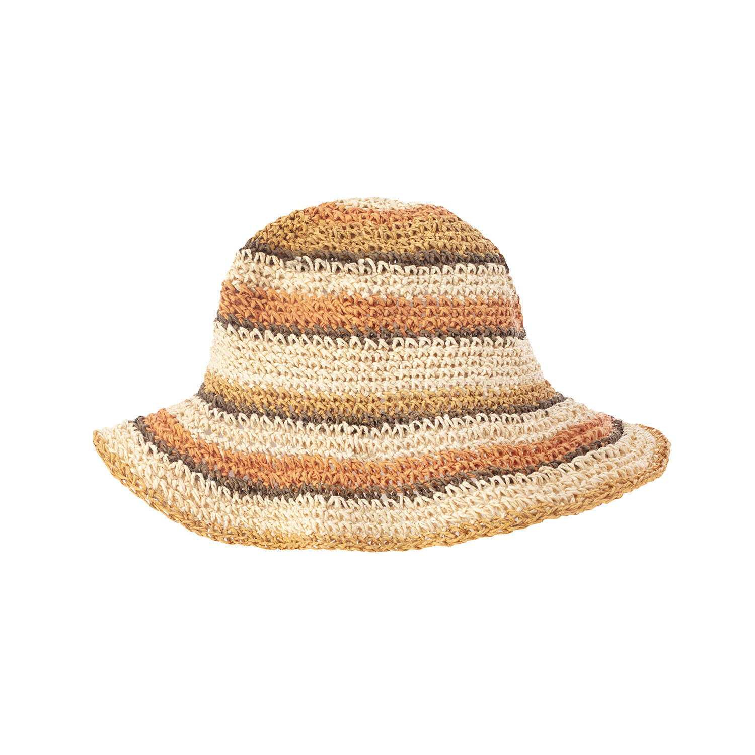 Fischerhut crushable aus Papierstroh