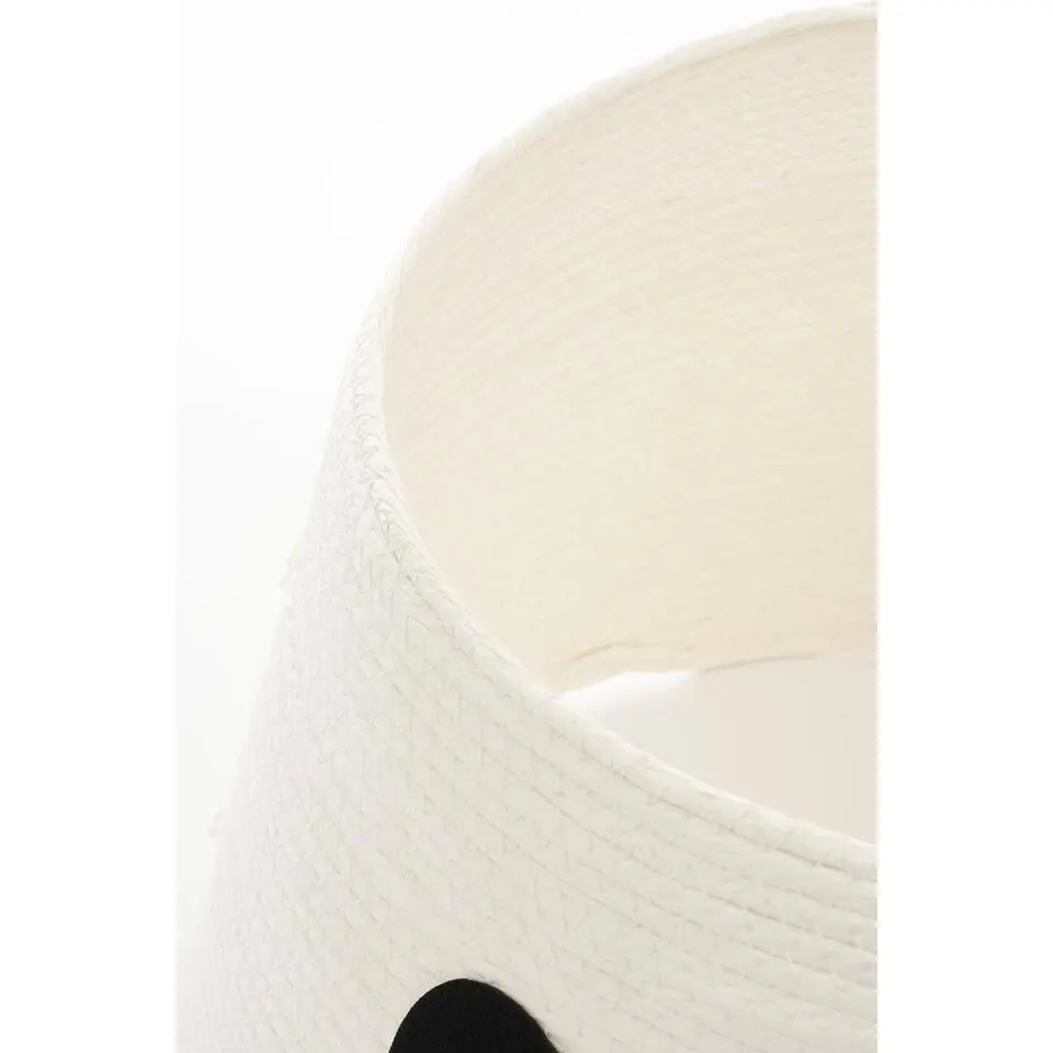 Mica Decorations Kerstboomrok - L50 x B50 x H26 cm - Wit, Zwart