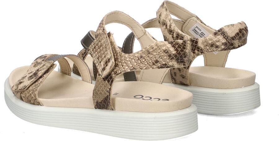 ECCO SOFT SANDAL W Dames Sandalen Goud