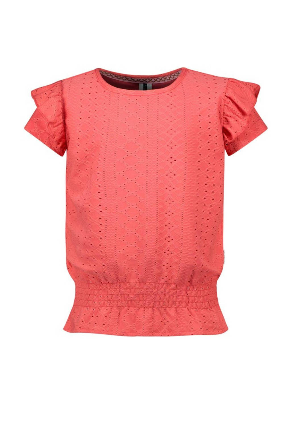 B.Nosy T-shirt Bohdi koraalroze