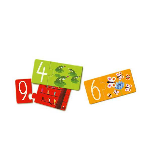 DjecoDjeco   Puzzle Duo Zahlen