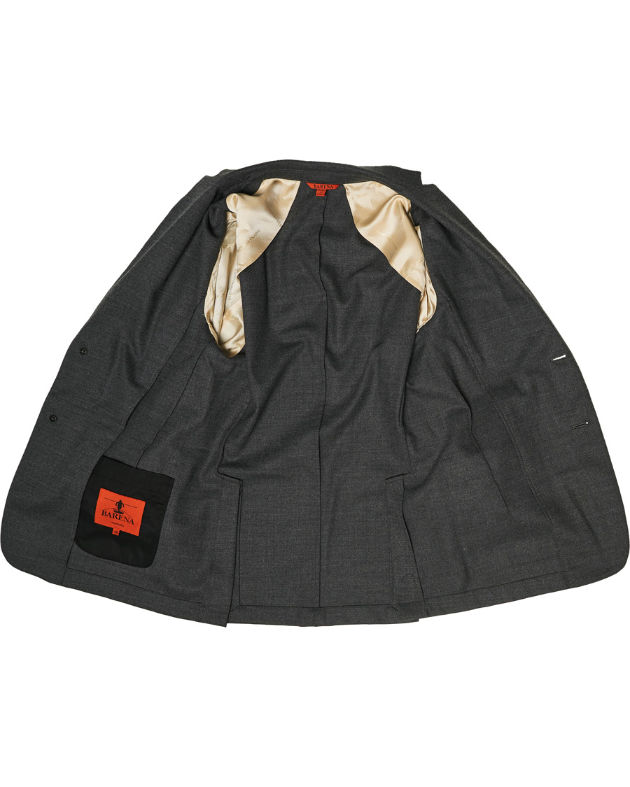 Barena Borgo Unconstructed Flannel Blazer Grey Melange