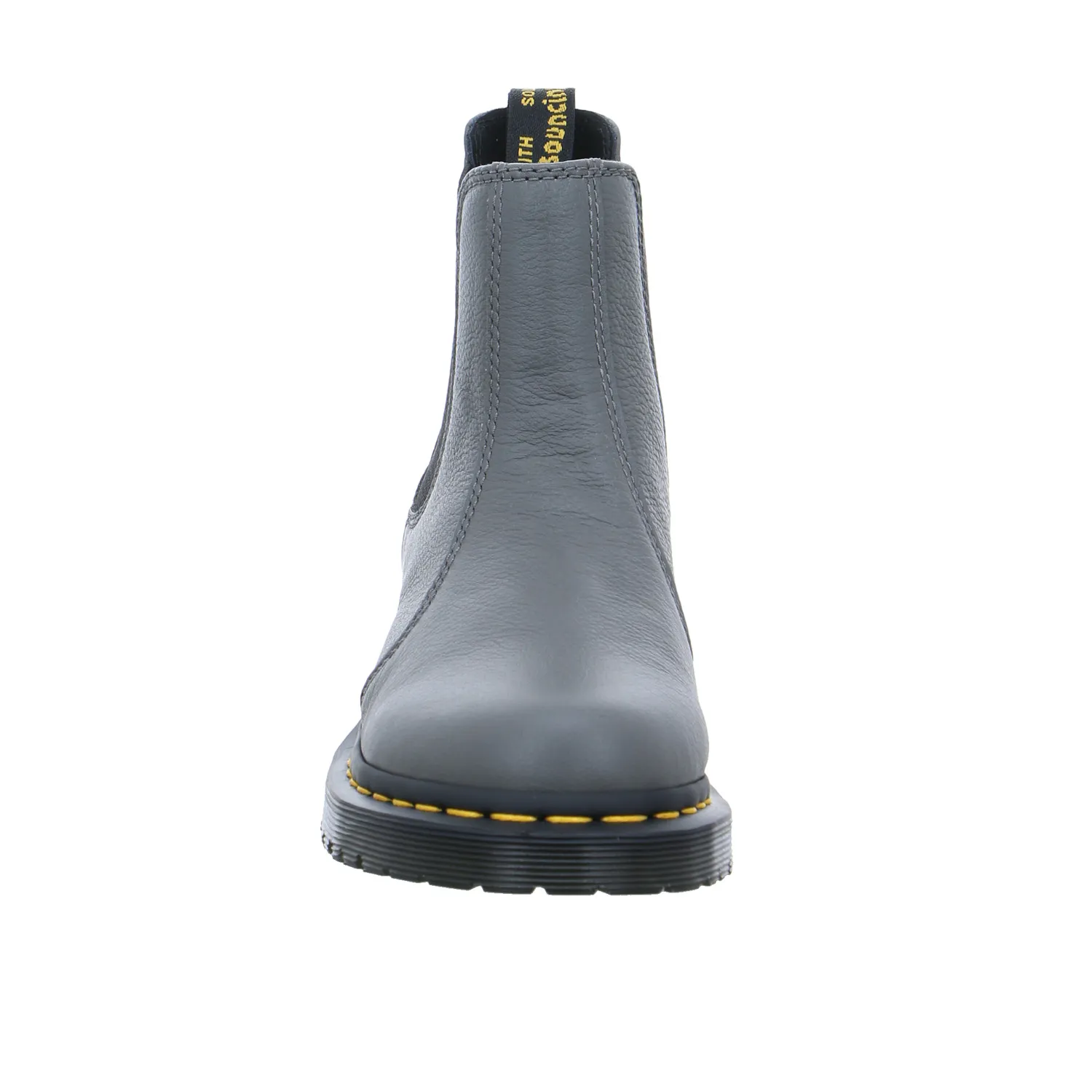 DR. MARTENS Boot Grau Leder