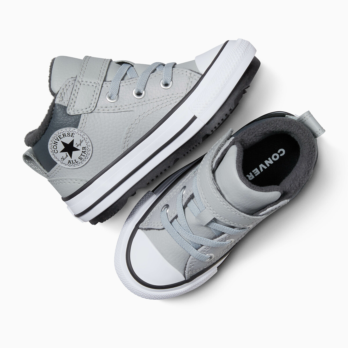 CONVERSE<br>Tênis em couro Malden Street Mid Counter Climate