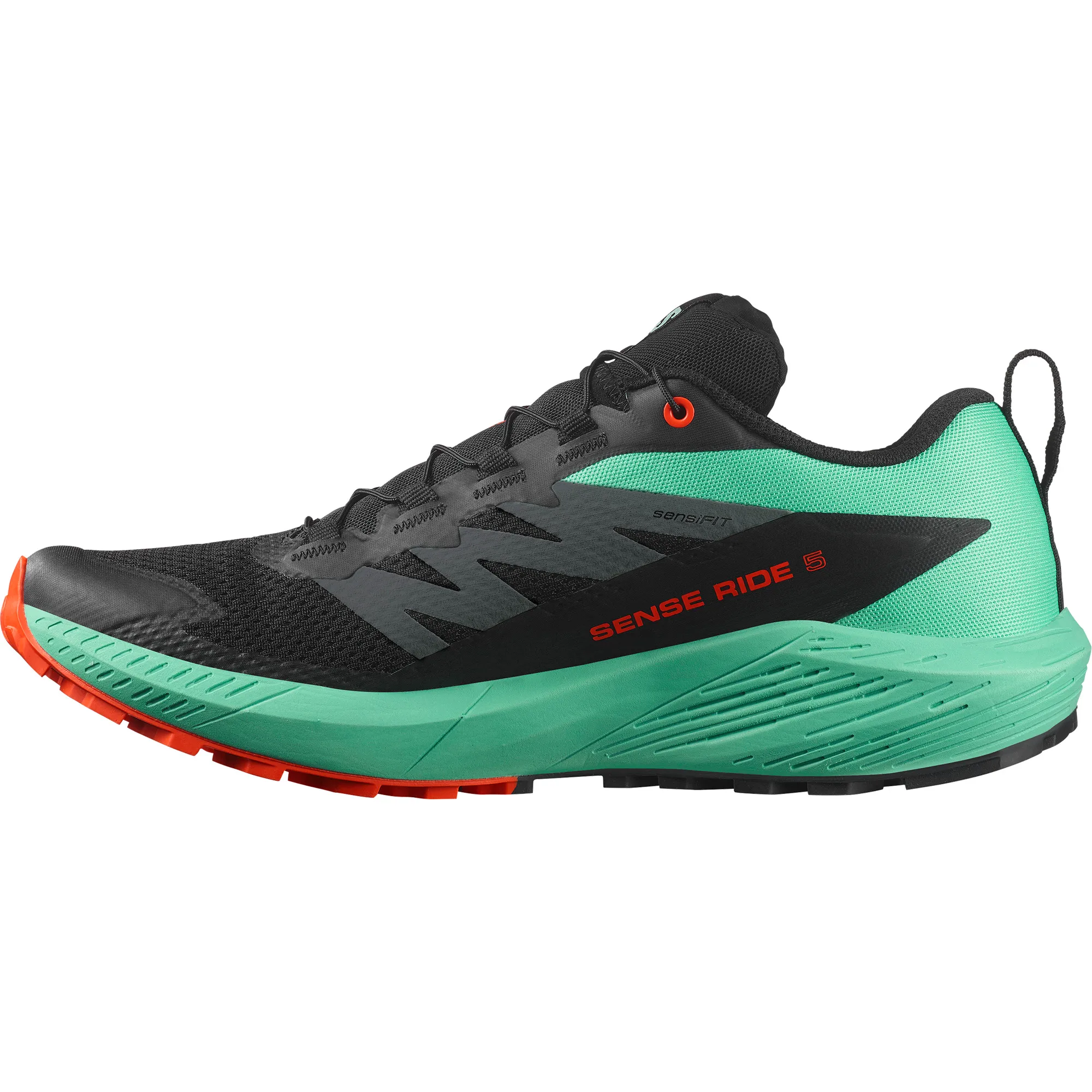 Salomon Sense Ride 5 Black / Bay / Cherry Tomato