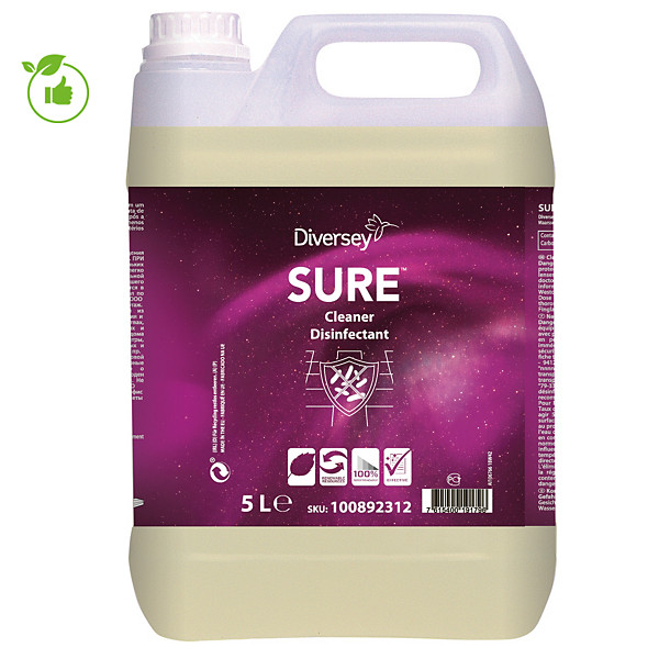 Nettoyant désinfectant concentré SURE 5 L