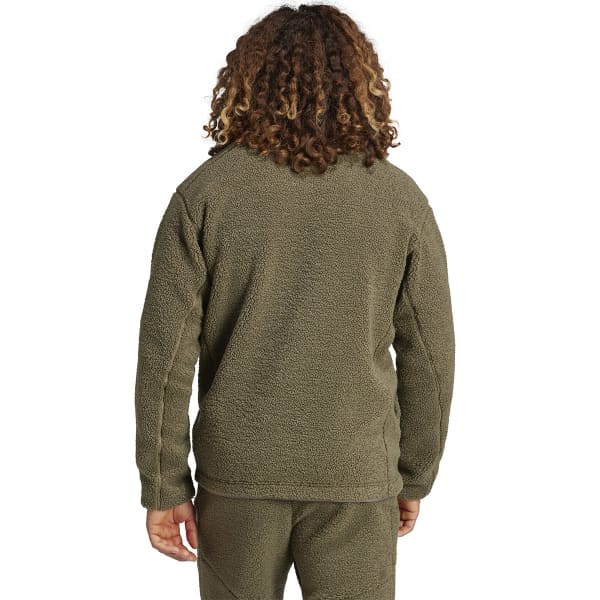 Sweat polaire randonnée ADIDAS XPLORIC PILE SNAP STROLI