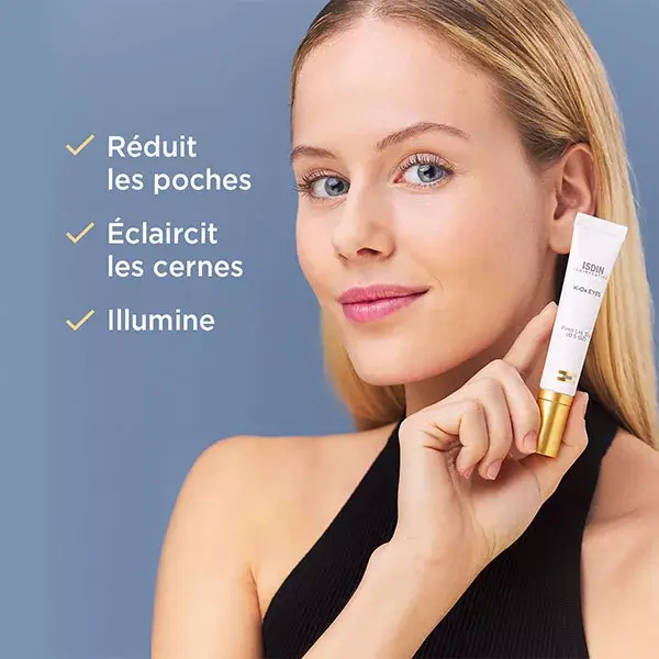ISDIN Isdinceutics K-Ox Eyes Creme para Contorno dos Olhos Anti-Inchaço e Anti-Olheiras 15g