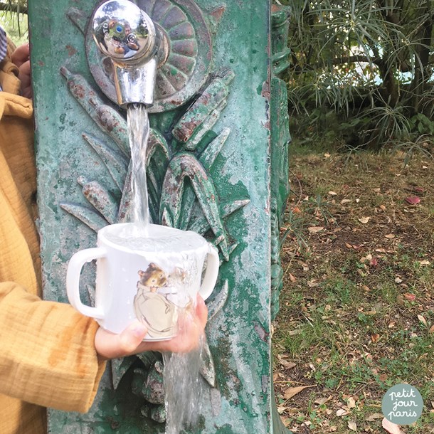 Tasse deux anses avec bec amovible ernes