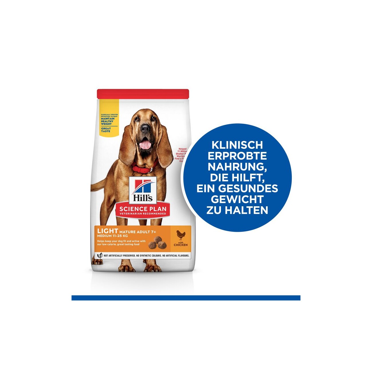 Hill's Science Plan Mature Adult 7+ Senior Light mit Huhn 14 kg