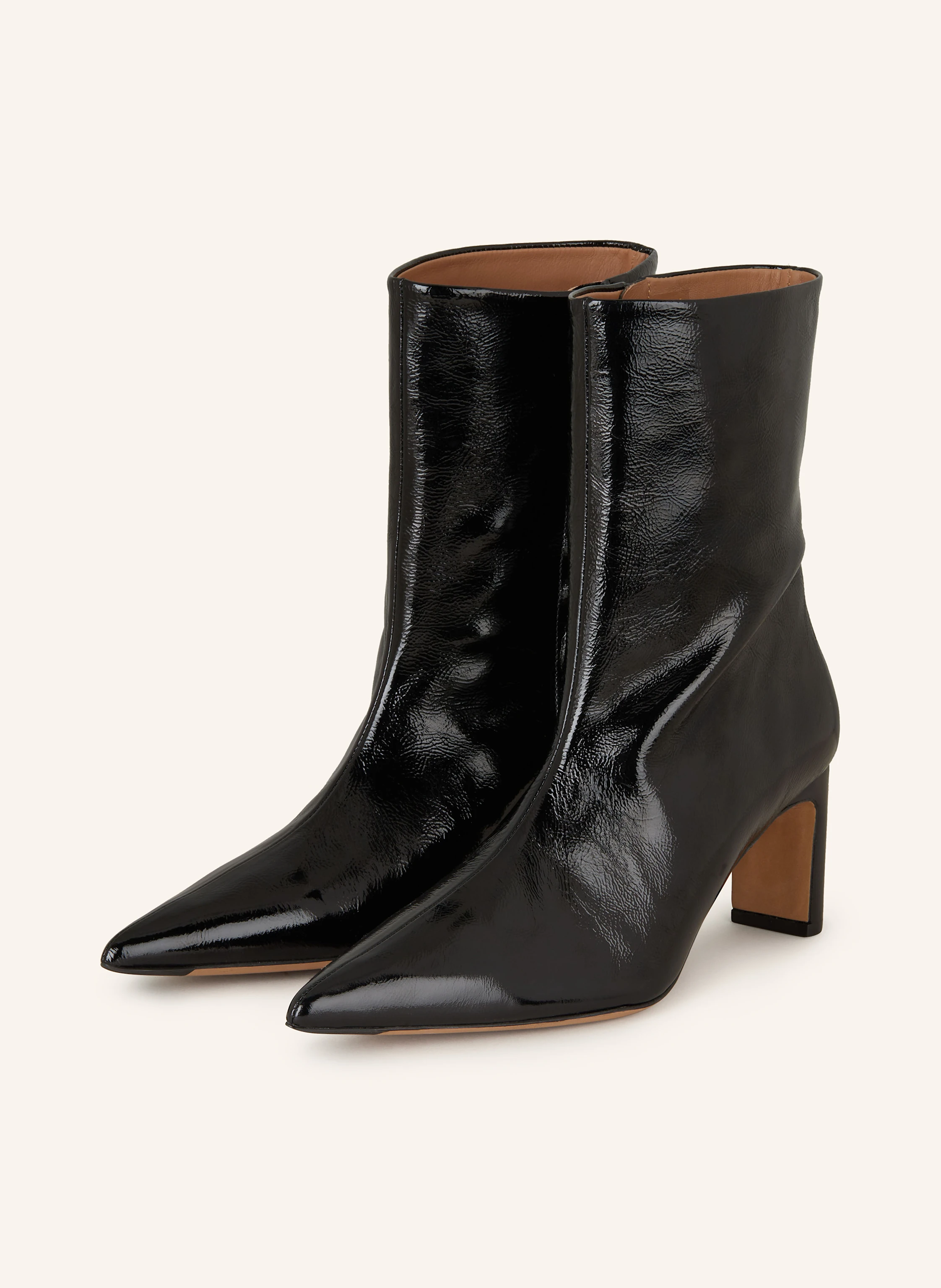 Flattered Lackstiefeletten