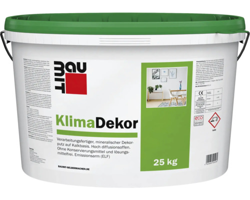 Baumit Pastous Climate Decor Kalkpleister met Kraspleisterstructuur 1,5 mm Wit 25 kg
