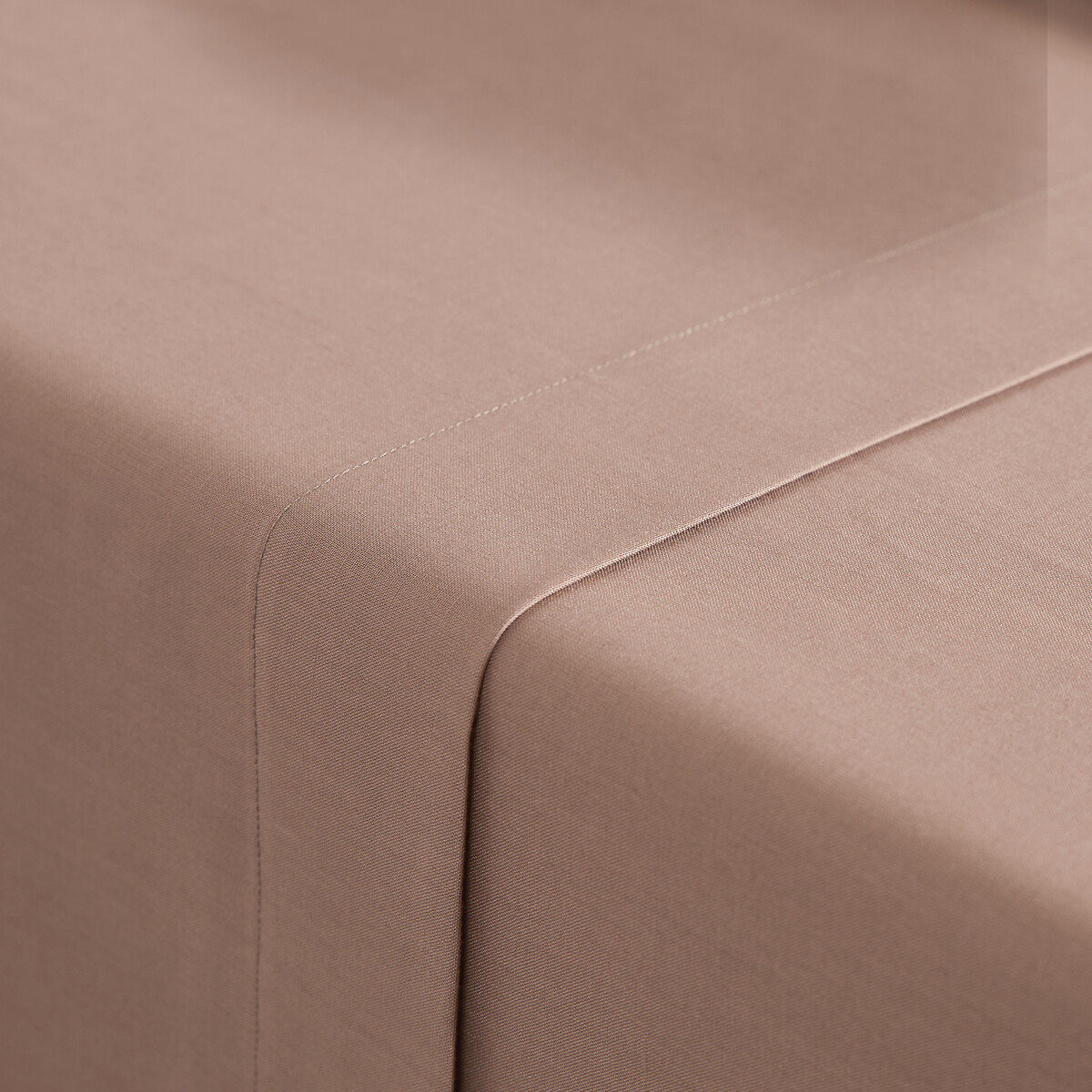 LA REDOUTE INTERIEURS<br>Effen plat laken em tergal, Cenário