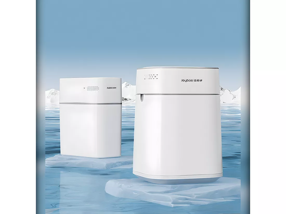 Poubelle intelligente 15 l avec capteur d'ouverture et absorption d'air