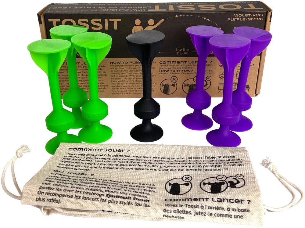 TOSSIT VIOLET-VERT