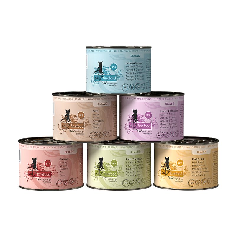 Offre d'essai mixte Catz Finefood 6 x 200 g