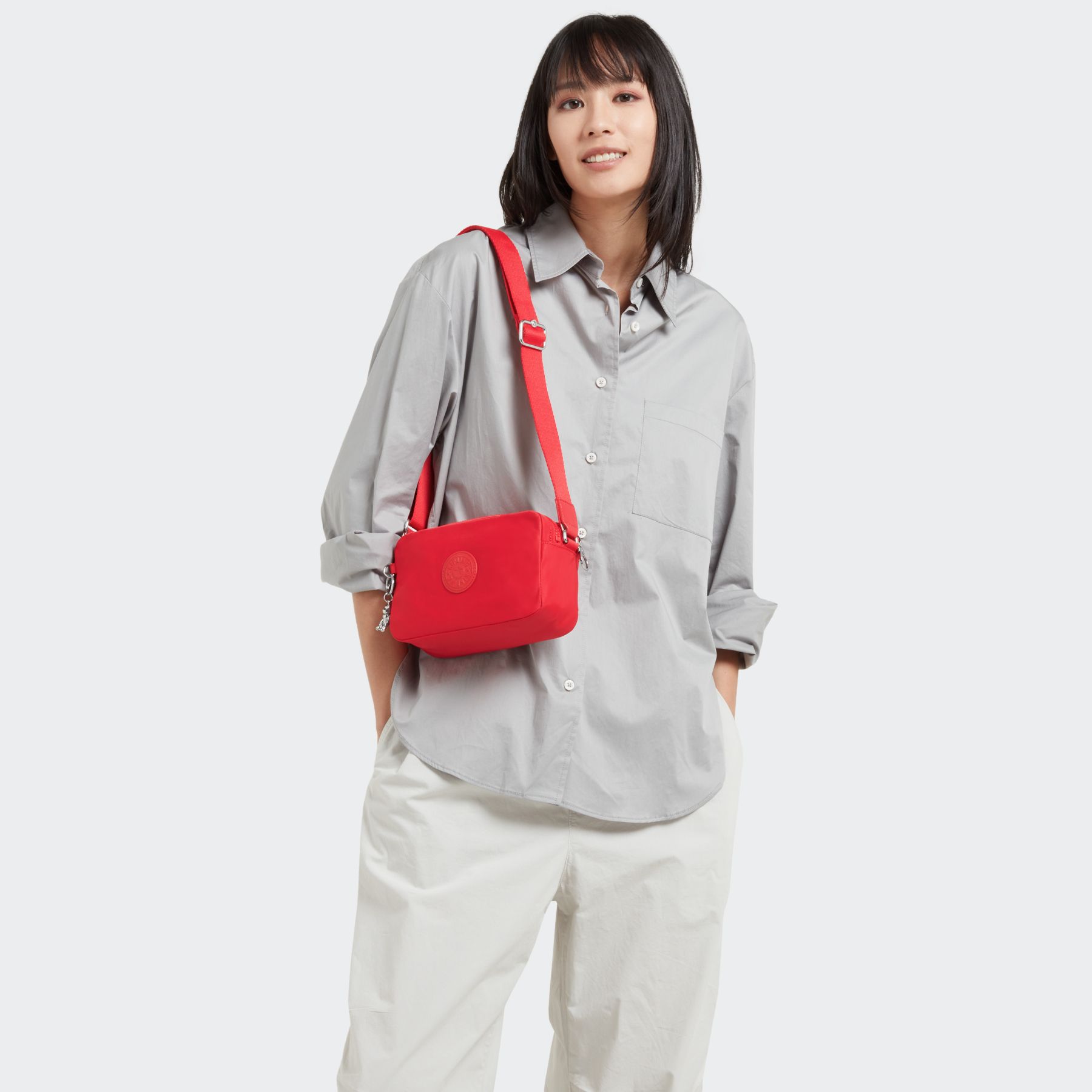 MILDA Petit Sac Bandoulière Style Caméra - Party Pink Paka