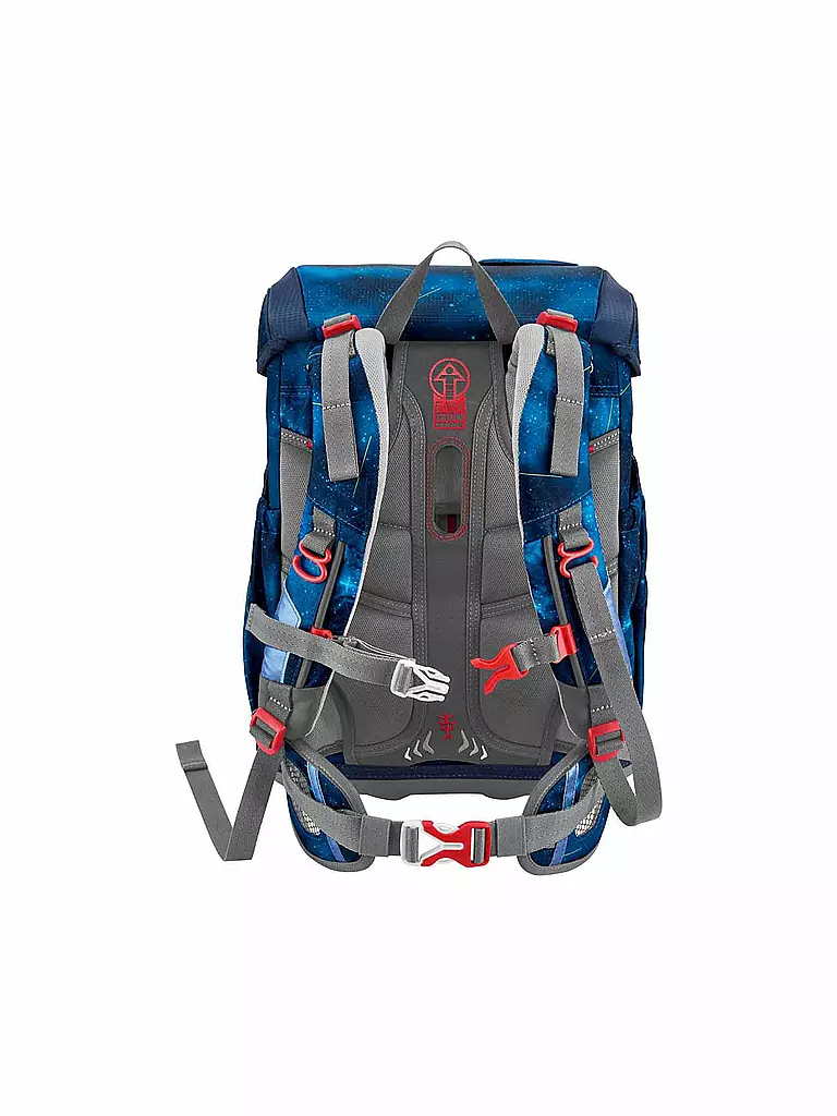STEP BY STEP Schultaschen Set 5tlg CLOUD Galactus blau
