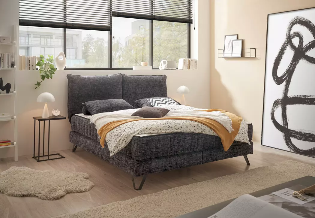 Boxspringbett Baldwin 180 x 200 cm