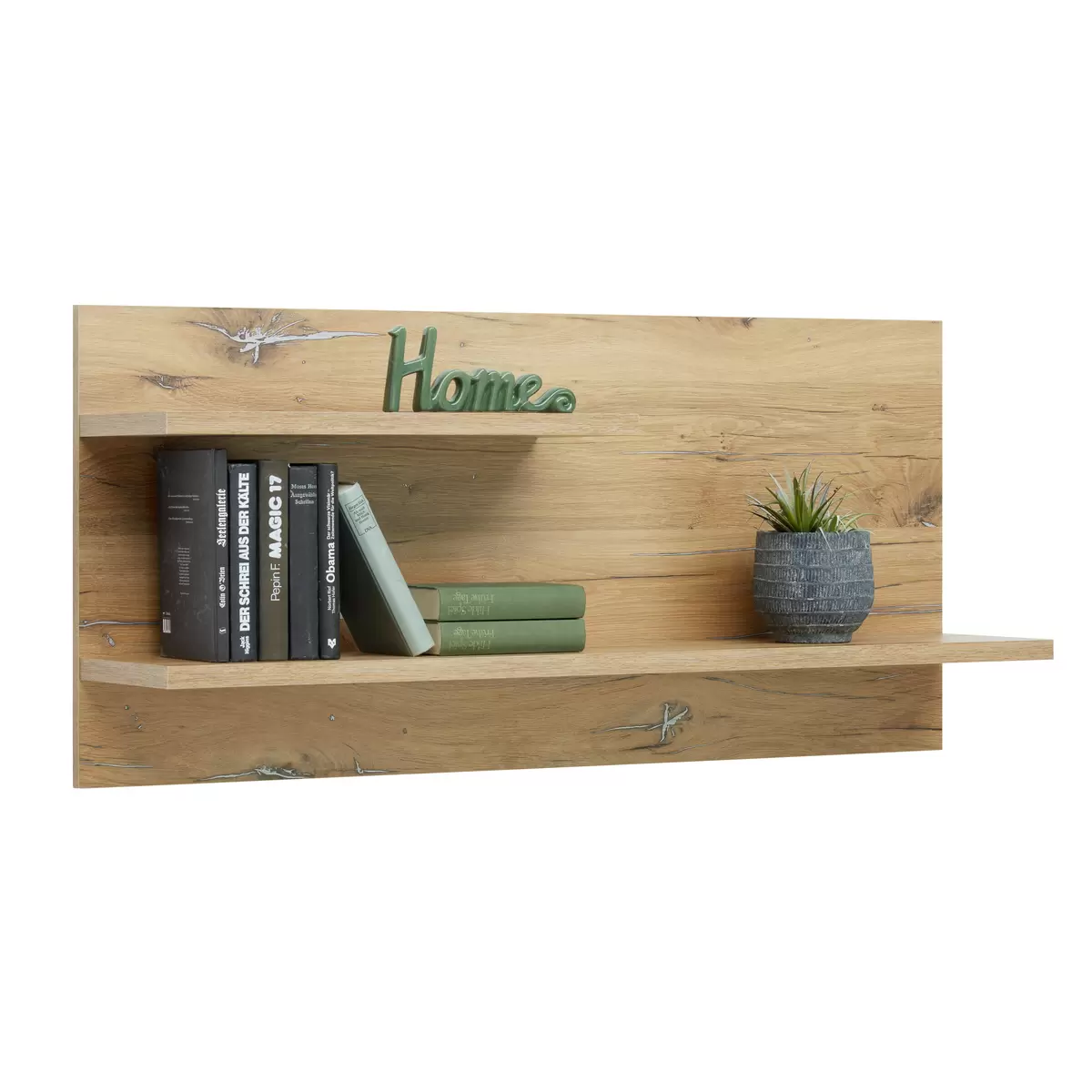 Wandboard Auris dunkelgrau,Eiche
