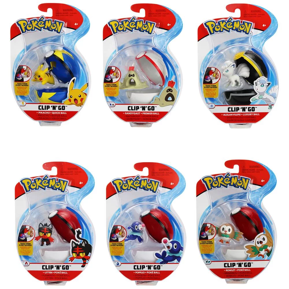 POKEMON - POKEBALL ET SA FIGURINE 5 CM