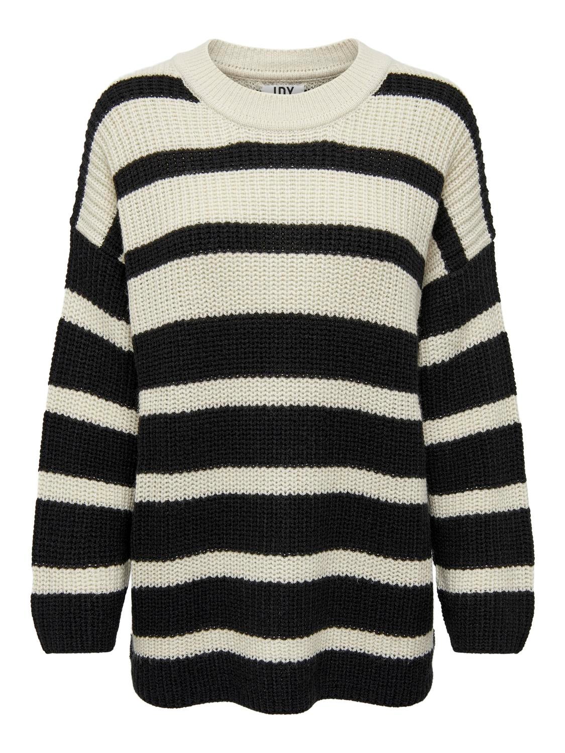 JDYJUSTY Strickpullover Eggnog