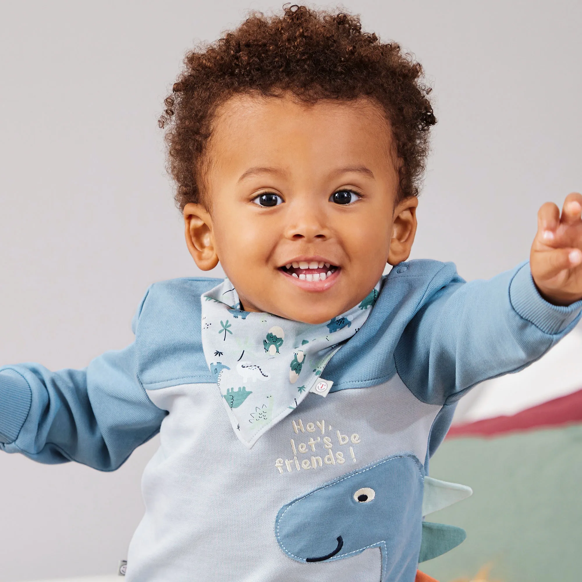 Baby-Jungen-Tuch, 3er-Pack