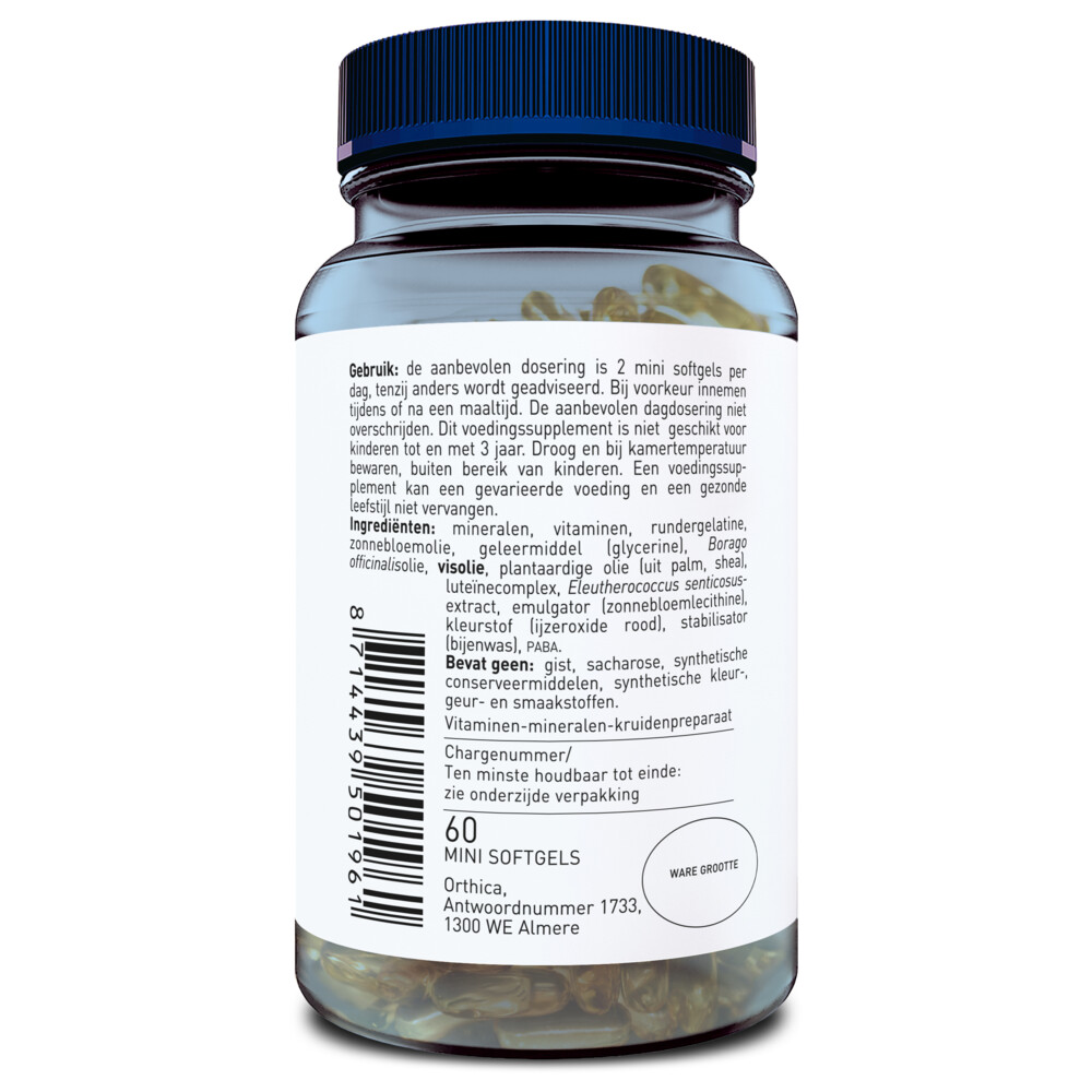 Orthica Teener Multi 60 softgels