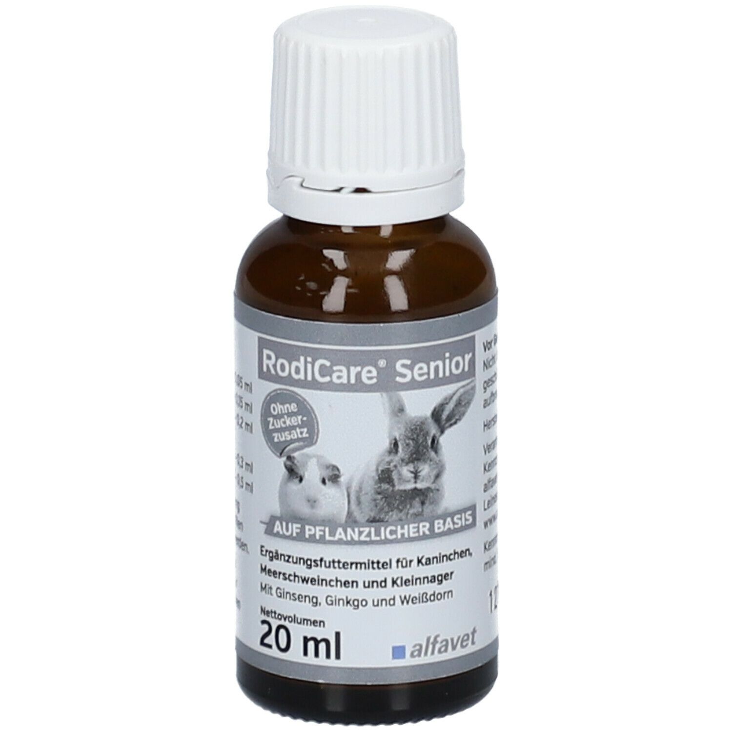 RodiCare® Senior für Kaninchen, Meerschweinchen und Kleinnager