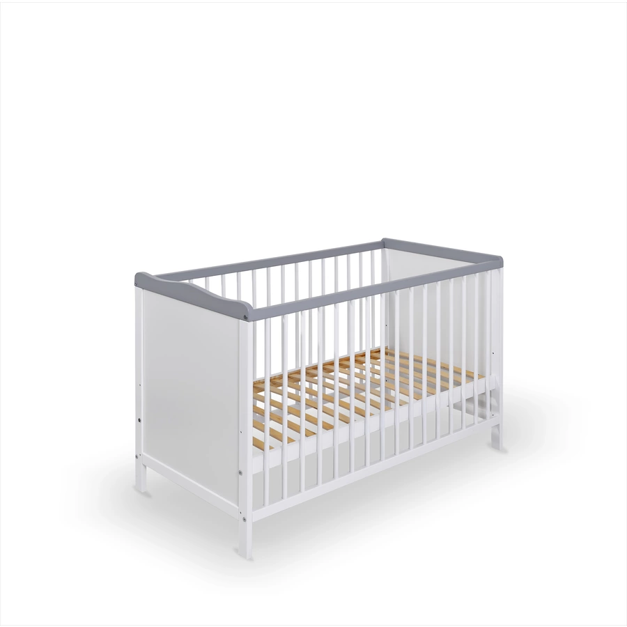 urra Kinderzimmerset 2tlg. weißgrau 60x120 cm