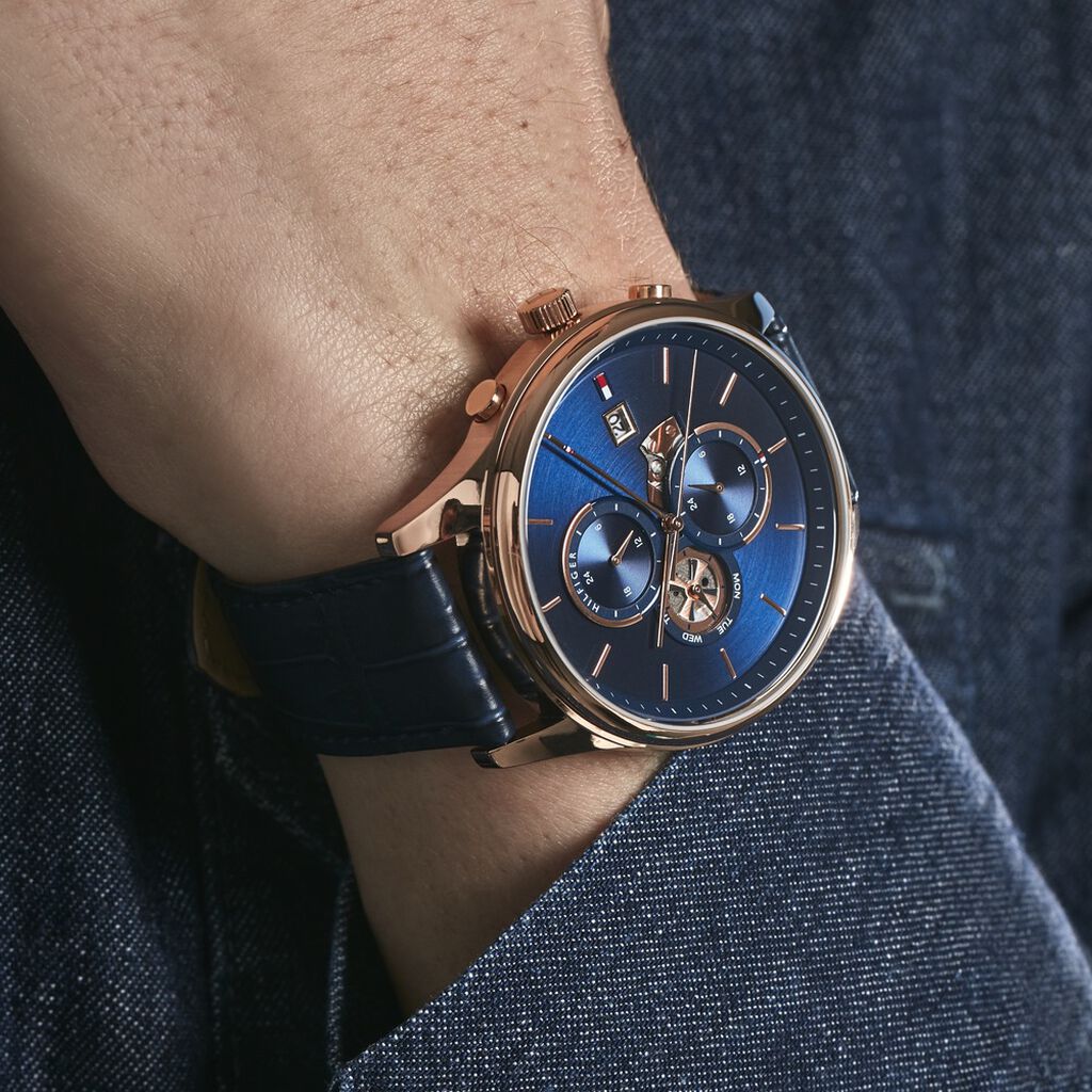 Montre Tommy Hilfiger Bleu
