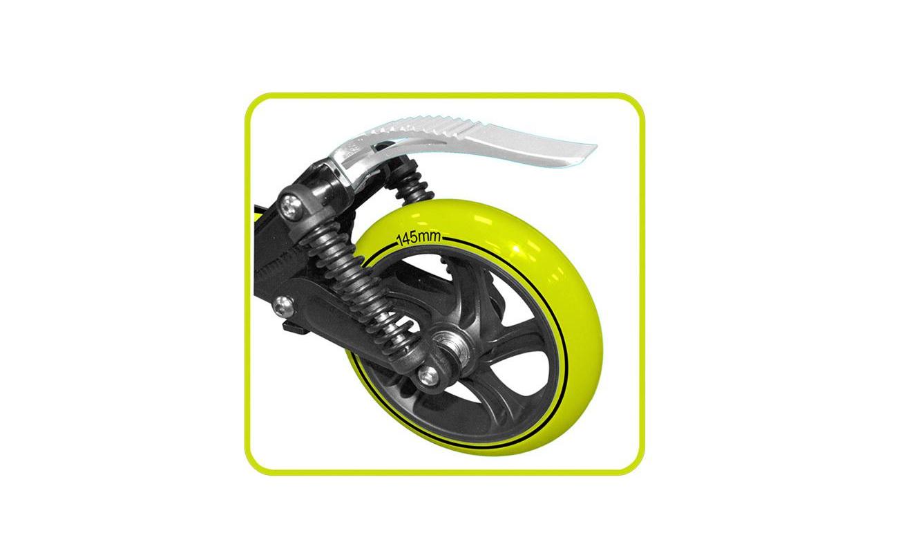 Skids Control inklapbare scooter met vering