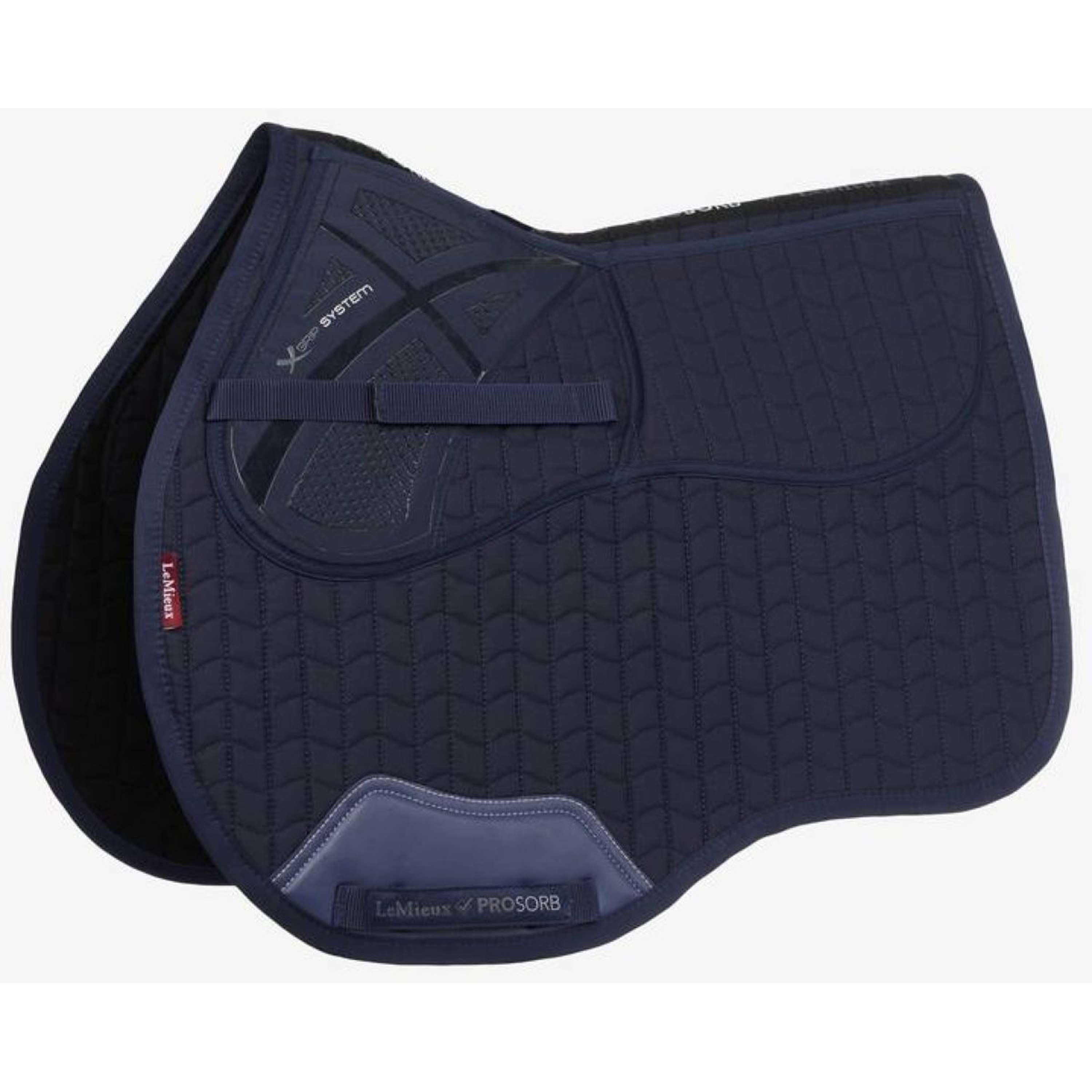 LeMieux Zadeldekje Prosorb Plain 2 Pocket Veelzijdigheid Navy