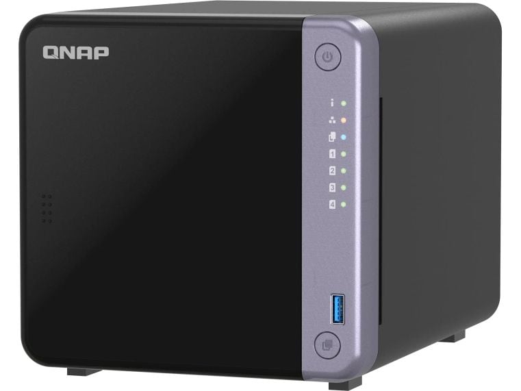 QNAP NAS TS-432X-4G, 4-bay NAS mit 4 Laufwerkschächten